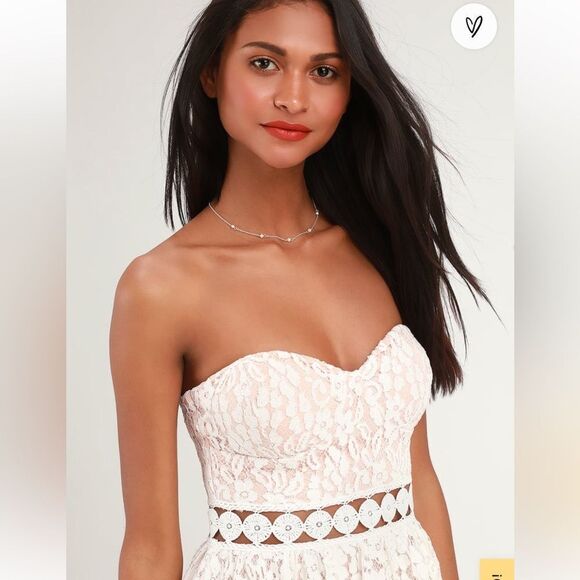 LULUS XS NWT strapless dress - Picture 5 of 11